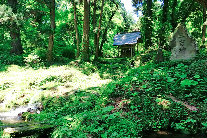 今木神社よ湧水