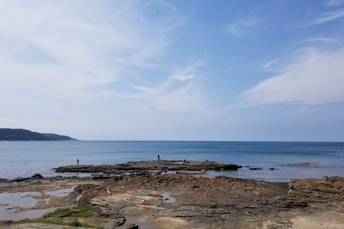 男鹿市西黒沢海岸