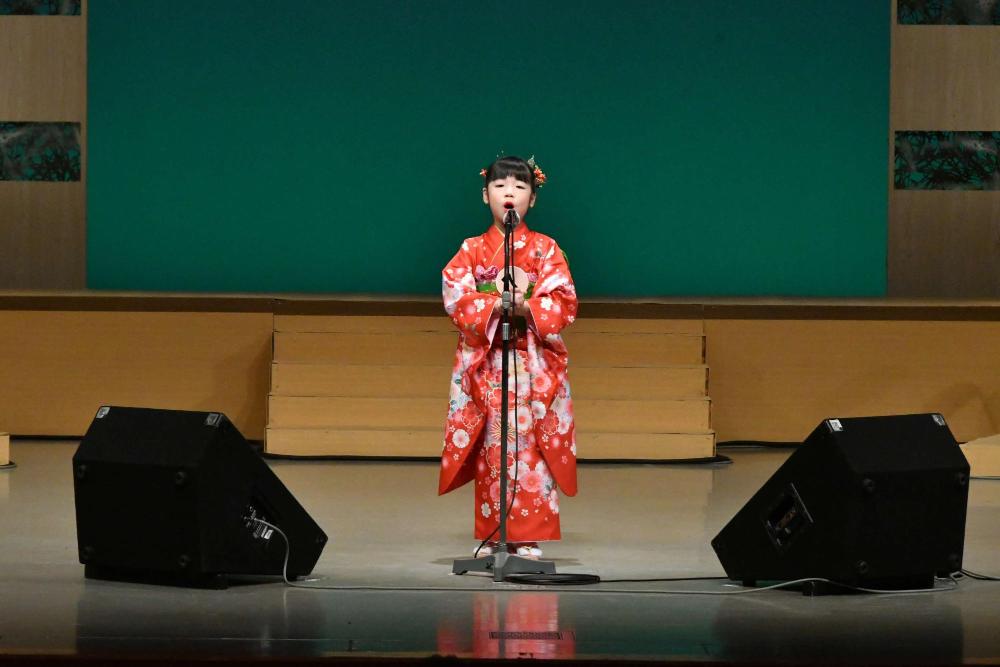 第36回秋田船方節全国大会年少者一部最優秀賞