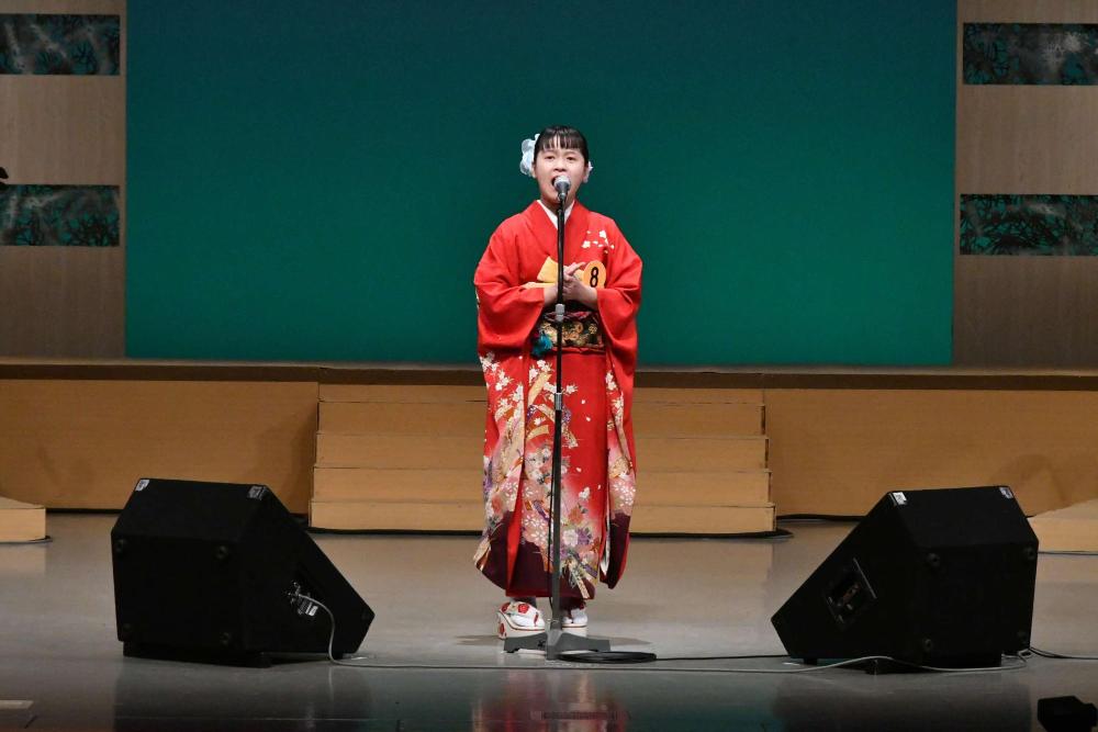 第36回秋田船方節全国大会年少者二部最優秀賞