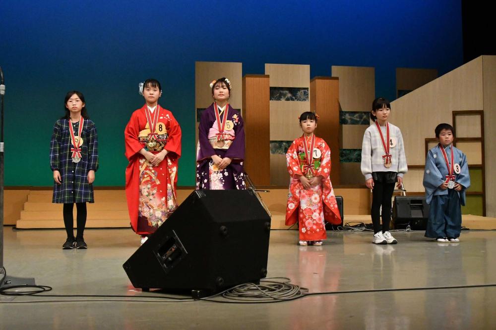 第36回秋田船方節全国大会＿年少者入賞者