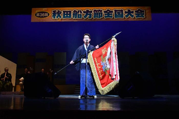 第36回秋田船方節全国大会の様子