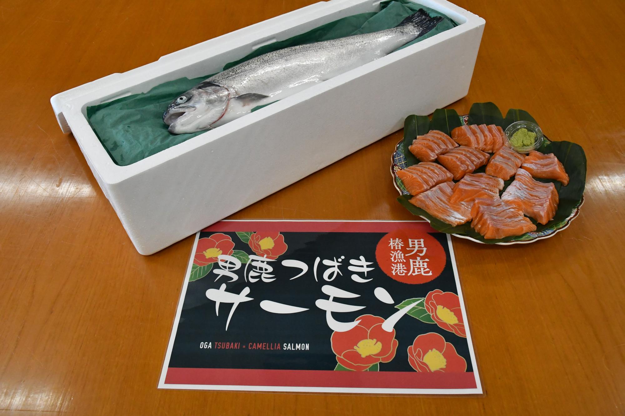 サーモンお披露目会