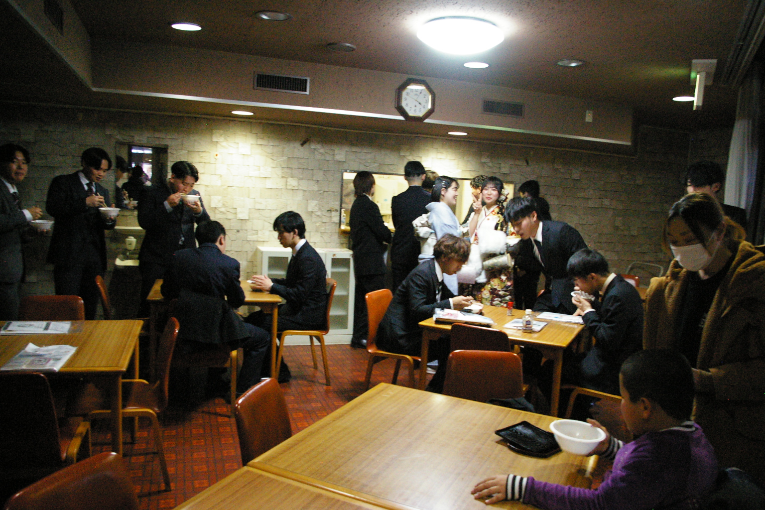 そば・うどん振る舞い