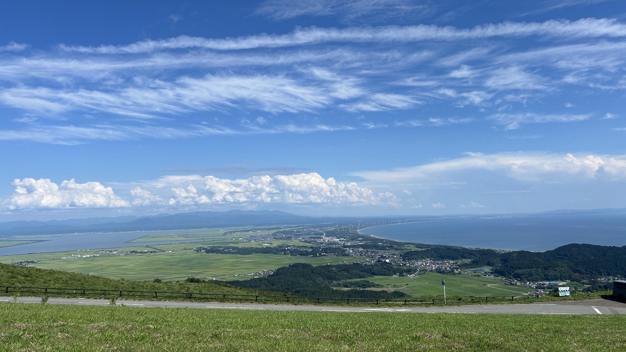寒風山からのパノラマ