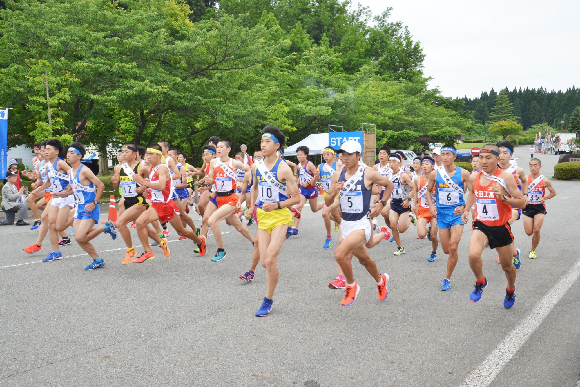 秋田県男鹿市マラソン大会