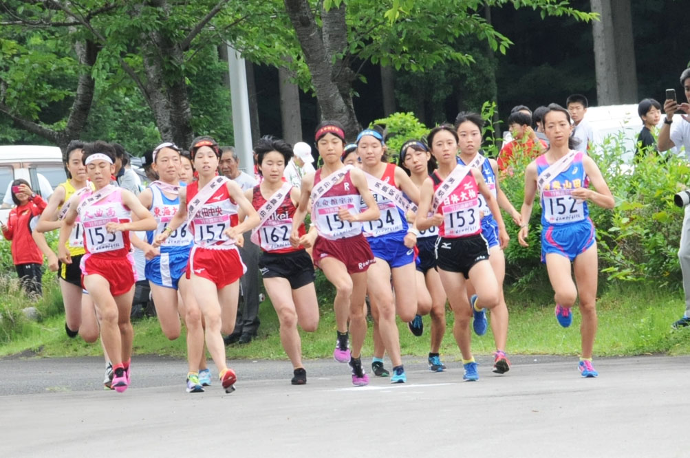 秋田県男鹿市マラソン大会女性