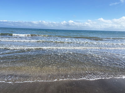 秋田県男鹿市船川港増川の海