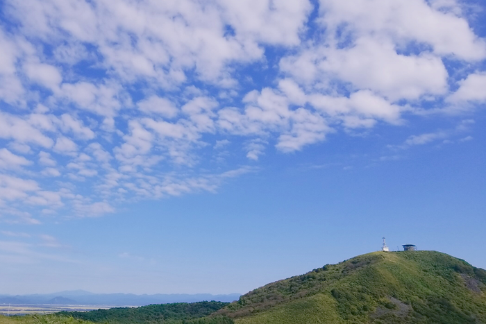 男鹿半島寒風山の風景