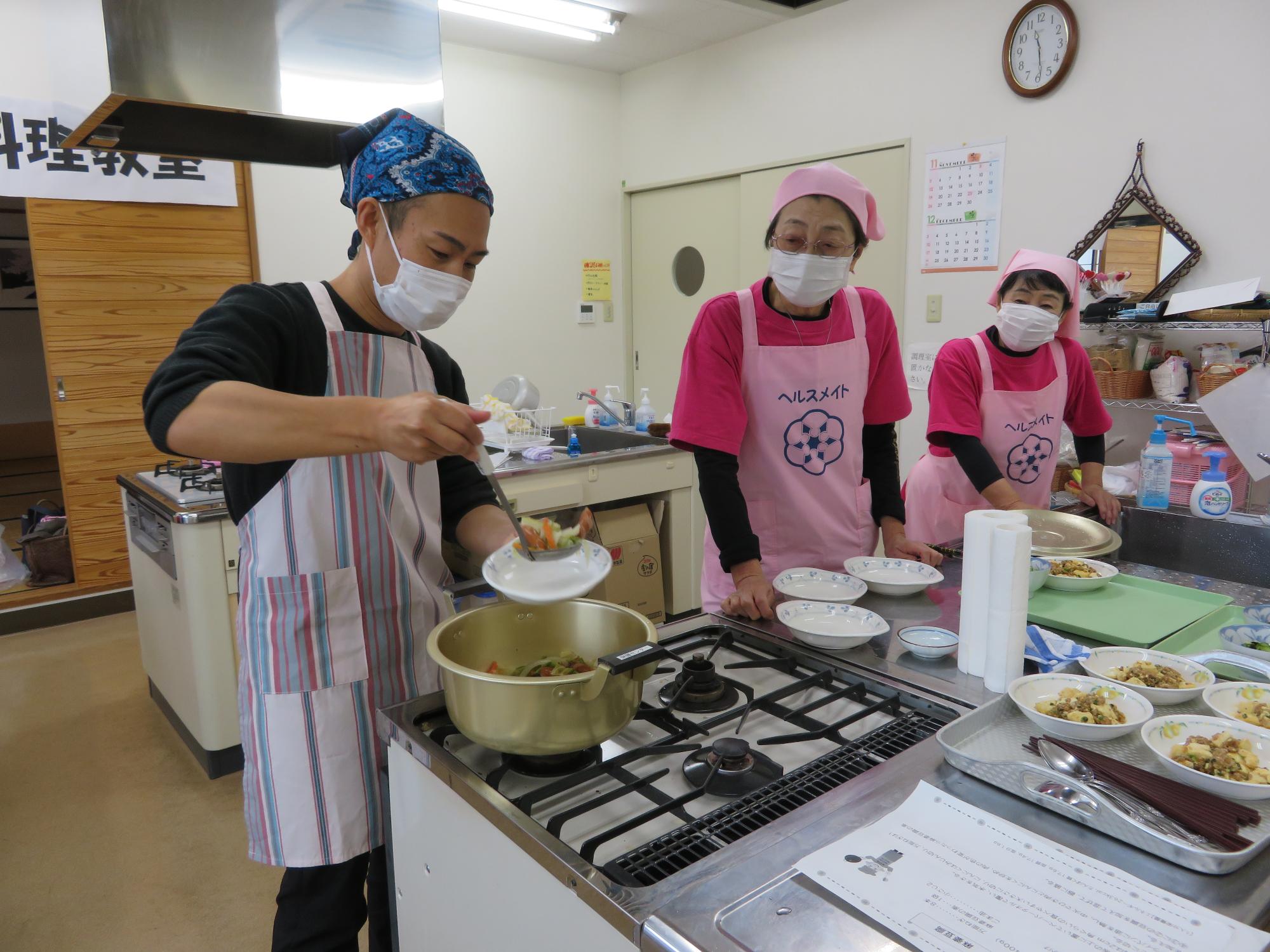 男性のための料理教室